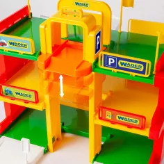 Garage di servizio a tre piani con strada e accessori - Wader immagine 3