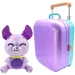Pajtik da viaggio – Lavi Starlight Luce di Luna Stella peluche con valigia e cuscino da viaggio immagine 2