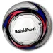 Pallone da calcio in similpelle di colore neon in diverse varianti 23cm immagine 3