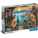 Passeggiata al porto HQC puzzle compatto da 1500 pezzi - Clementoni immagine 1