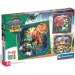 Paw Patrol Il Film dei Dinosauri 3x48 pezzi Supercolor puzzle - Clementoni