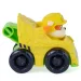 Paw Patrol: Dino Movie mini auto da corsa di Rubble 6,4 cm - Spin Master immagine 2