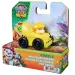 Paw Patrol: Dino Movie mini auto da corsa di Rubble 6,4 cm - Spin Master immagine 1