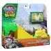 Paw Patrol Dino Movie - Veicoli acrobatici ribaltabili Rubble - Spin Master immagine 1