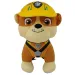 Paw Patrol Il Film dei Dinosauri: figura in peluche Rubble 17cm - Spin Master