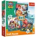 Paw Patrol Isola dei Dinosauri - puzzle 3 in 1 da 20, 36, 50 pezzi - Trefl immagine 1