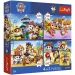 Paw Patrol - puzzle Premium Plus Kids da 4 x 88 pezzi - Trefl immagine 1