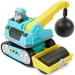 Paw Patrol: Rubble e la sua squadra - macchina da lavoro con sfera demolitrice e rullo stradale - Spin Master immagine 2