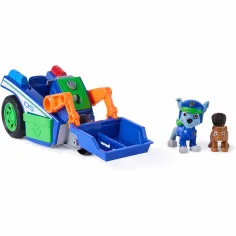 Paw Patrol: Veicolo a retrocarro con figura di Rocky - Spin Master immagine 3