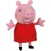 Peluche parlante Peppa Pig in abito rosso 20cm immagine 2