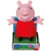 Peluche parlante Peppa Pig in abito rosso 20cm immagine 1