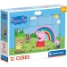 Peppa Pig 12 pezzi cubo di storie - Clementoni immagine 1