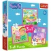 Peppa Pig - 3 in 1 puzzle da 20, 36, 50 pezzi - Trefl immagine 1