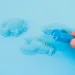 PlayBox: Secchio di plastilina blu 1kg immagine 2