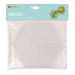 PlayBox: Set di basi esagonali per perline da stirare MIDI da 5 mm, confezione da 2 pezzi