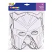 PlayBox: Set di maschere di carta supereroi da 12 pezzi