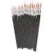 PlayBox: Set di pennelli a testa rotonda da 20 pezzi