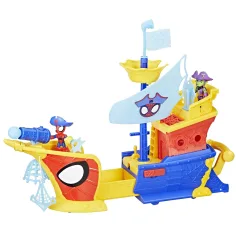 Spidey e i suoi fantastici amici Waterwebs: set di gioco nave pirata di Spidey - Hasbro immagine 2