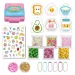 Puffy Pouches: set di design charm Pufi - colazione immagine 2