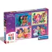 Puzzle 4 in 1 delle principesse Disney - Clementoni immagine 1