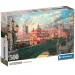 Puzzle compatto HQC da 500 pezzi al tramonto del ponte di Westminster - Clementoni immagine 1