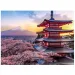 Puzzle con diamanti: Set di pittura con diamanti pagoda giapponese 30x40cm immagine 1