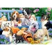 Cani nel parco puzzle 1000 pezzi - Trefl immagine 2