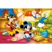 Puzzle da 600 pezzi "Avventure del gatto con Topolino e i suoi amici" - Trefl