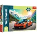 Puzzle di 100 pezzi di auto sportiva in montagna - Trefl immagine 1