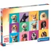 Puzzle di 300 pezzi di facce di cani felici - Clementoni immagine 1