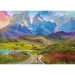 Puzzle di 500 pezzi Lama in Patagonia - Trefl immagine 2