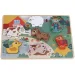Puzzle di incastro a forma di fattoria in legno set da 7 pezzi