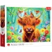 Puzzle di mucca scozzese da 1000 pezzi - Trefl