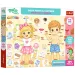 Puzzle educativo di 104 pezzi su parti del corpo e vestiti - Trefl