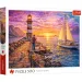 Puzzle faro al tramonto 500 pezzi - Trefl immagine 1