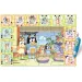 Puzzle interattivo da pavimento 24 pezzi Bluey e amici - Clementoni immagine 3