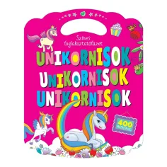 Quaderno da colorare con unicorni immagine 1