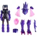 Quantum Heroes: Azione figura Dinoster Trina con armatura viola 20 cm immagine 2