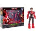 Quantum Heroes: Figura d'azione Dinoster Lucio con armatura rossa 20 cm immagine 1