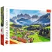 Santa Maddalena, Dolomiti, Italia puzzle da 1000 pezzi - Trefl