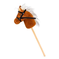 Scarlet il cavallo hobby a stecchetto color marrone chiaro - Woodyland immagine 1