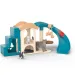 Schleich: Farm World Casa da Gioco con Gatti Set di Giocattoli (42764) immagine 3