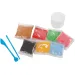 Set creativo per la creazione di fiori in pasta da modellare ad asciugatura all'aria, disponibile in diverse varianti 1 pz immagine 2