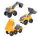 Set di 3 veicoli da lavoro Volvo - Dickie Toys immagine 3