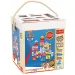 Set di blocchi di legno Paw Patrol con contenitore a forma di inserimento - Trefl