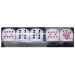Set di dadi da poker 5 pezzi 16mm - Piatnik