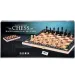 Scacchi 3 in 1 set di gioco in legno 34cm con figurine in plastica