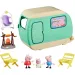 Set di gioco Peppa Pig Tre porcellini con roulotte e personaggi - Hasbro immagine 3