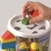 Set di mattoncini in legno da 50 pezzi con scatola per la selezione delle forme - Woodyland immagine 2