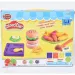 Set di pasta da modellare per il pranzo 6 pezzi con pasta di diversi colori e forme